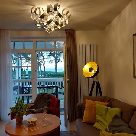 Apartment Ostsee Düne 21 Mit Meerblick 4*